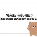 「堤未果」の若い頃は？整形前の顔＆鼻の画像も気になる！